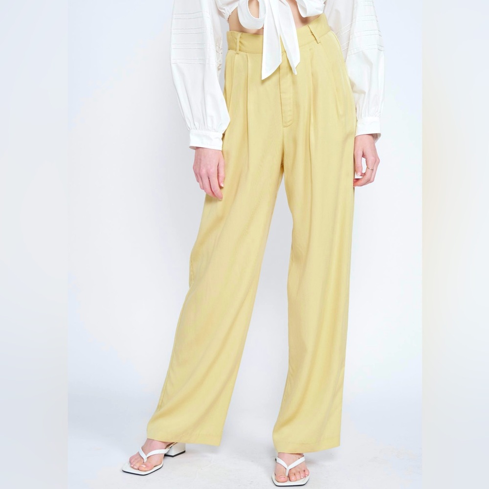 NWT Emory Park Sage Pleated Trousers - M